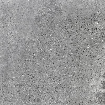 Плитка тёмно-серая, под цемент, в точку, узор #9, серия KR66H10W
